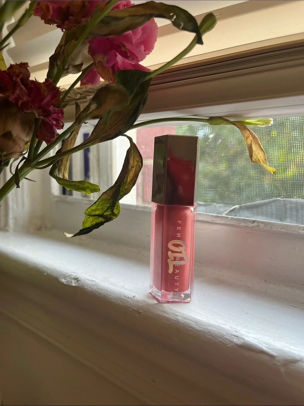 Fenty Beauty OIL Gloss Trio — Pink and Peach Shimmer Lip Gloss 👄